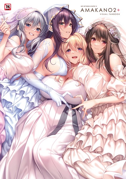 ピロ水【アマカノ2＋ ビジュアルファンブック】イラスト・CG集レビュー評価4.80