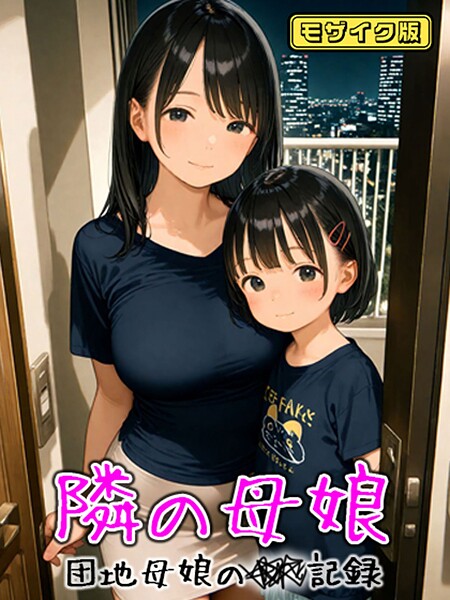 AIRCOLOR【となりの母娘 — 団地母娘の●●記録 モザイク版】フルカラーレビュー評価